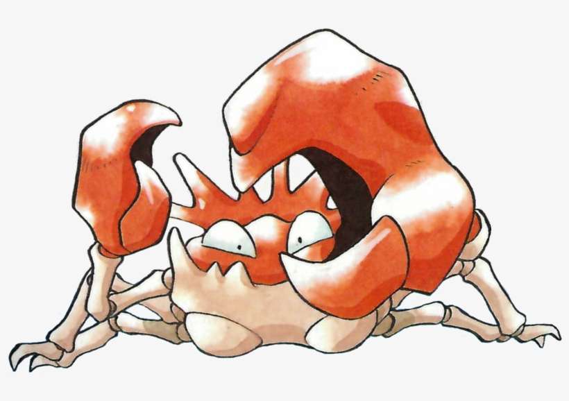 Kingler - Pokemon Kingler, transparent png download