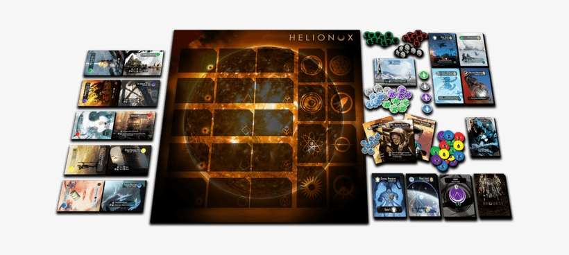 Helionox-components - Tabletop Game, transparent png download