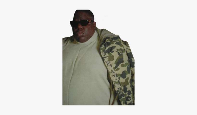 Biggie Rockin Bape Psd - Bape Biggie Tee, transparent png download