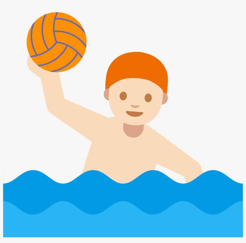 Open - Water Polo Emoji Png, transparent png download