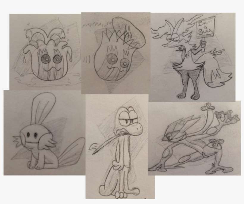 Sketchbook Shit 2- Pokemon By Jptoony On Deviantart - Library, transparent png download