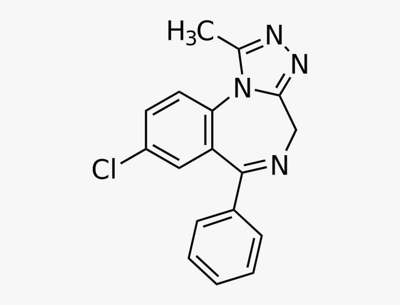 Alprazolam - Api - Alprazolam Formula, transparent png download
