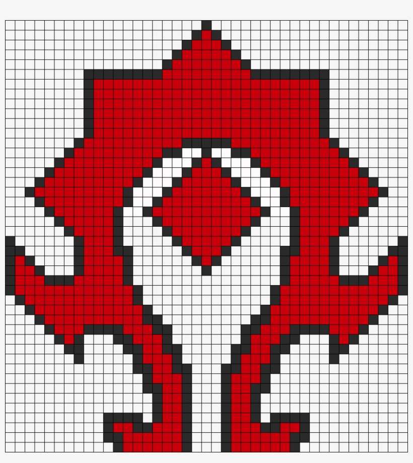 Giant Horde Symbol Part 1 Perler Bead Pattern / Bead - Horde Symbol Png, transparent png download