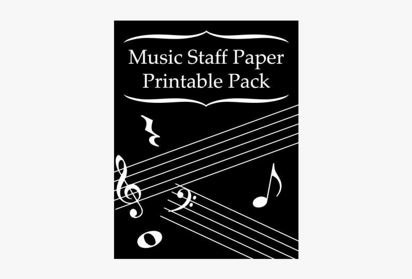 Download Music Staff Paper Printable Pack - Manuscript Paper | Transparent PNG Download | SeekPNG