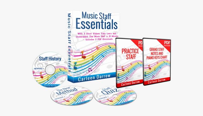 Music Staff Essentials - Music, transparent png download