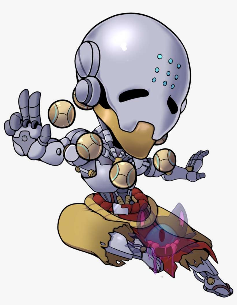 From Beyond The Grave On Twitter - Zenyatta Sticker, transparent png download