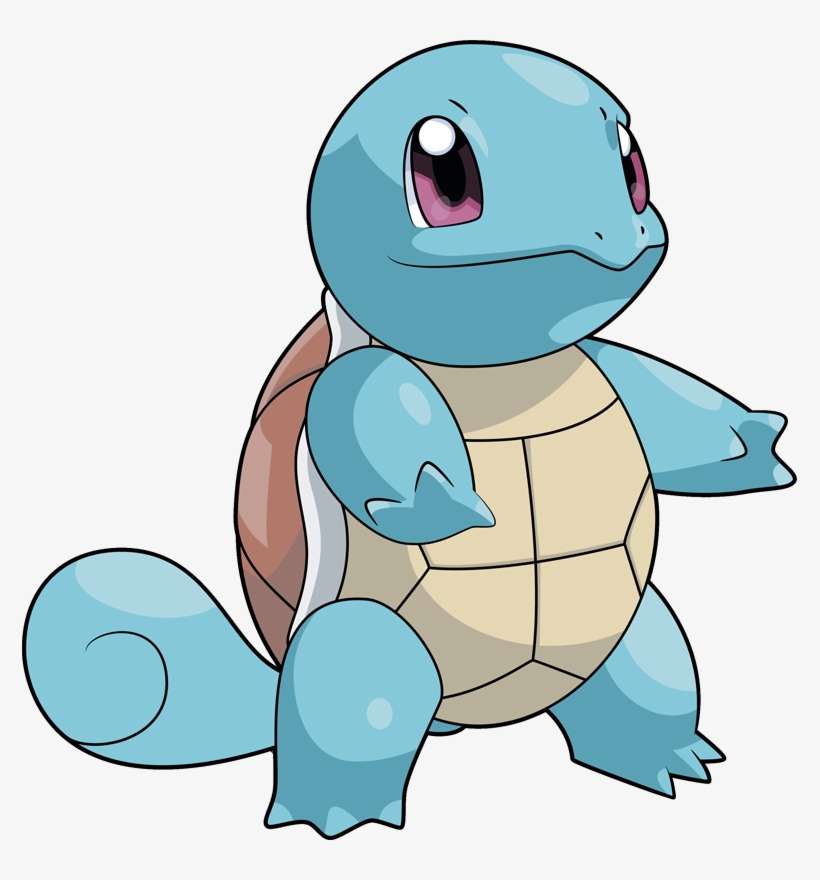 Stats, Moves, Evolution, Locations & Other Forms - Pokemon Squirtle, transparent png download