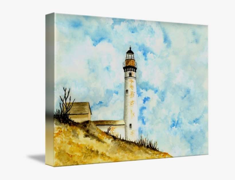 Drawing Lighthouse Pen Ink - Drawing, transparent png download