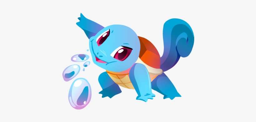 Squirtle - Bulbasaur Kuitsuku, transparent png download