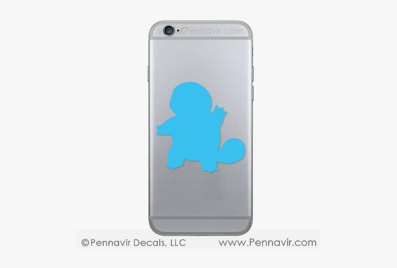 Squirtle Decal - Mobile Phone, transparent png download