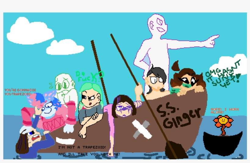 Im Not A Trapezoid - Brown Hair, transparent png download