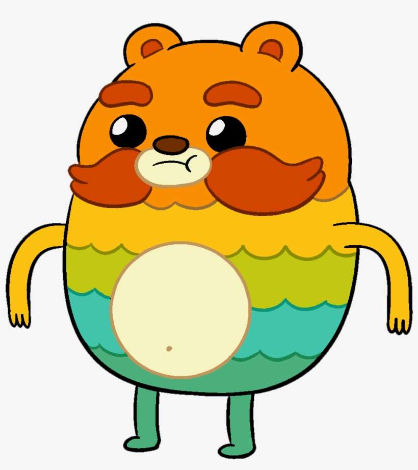 Rainbow Bear Bravest Warriors, transparent png download