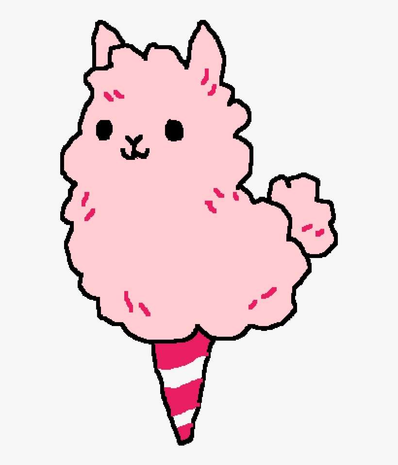 Png Royalty Free Pixilart Cotton Candy Version By Derpydrawing - Cotton Candy, transparent png download