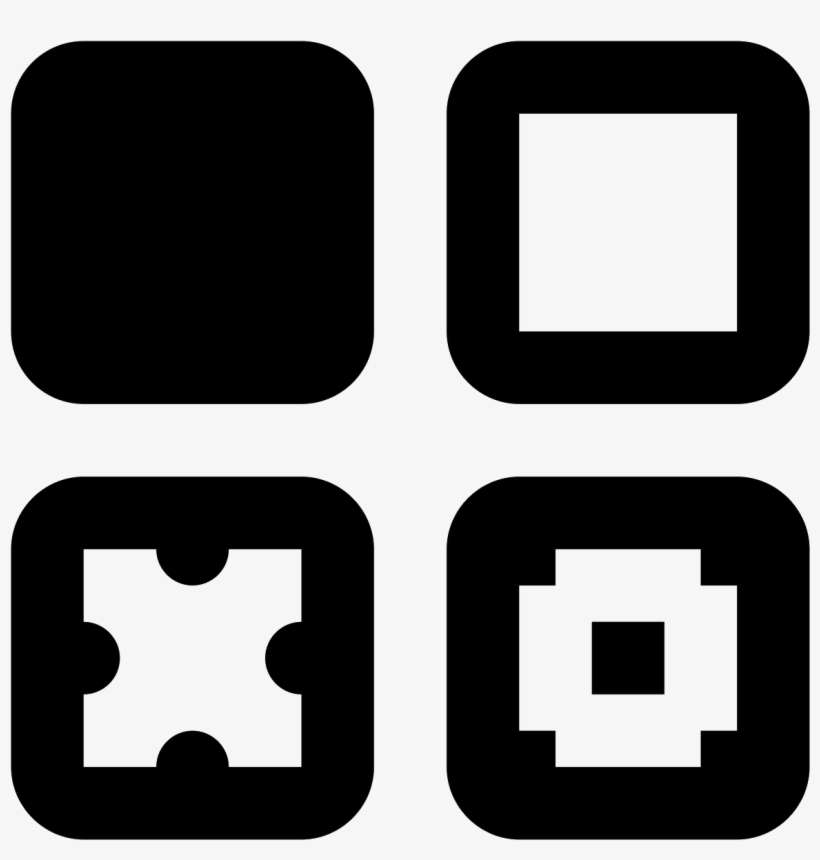 This Is A Picture Of Four Small Squares In Organized, transparent png download