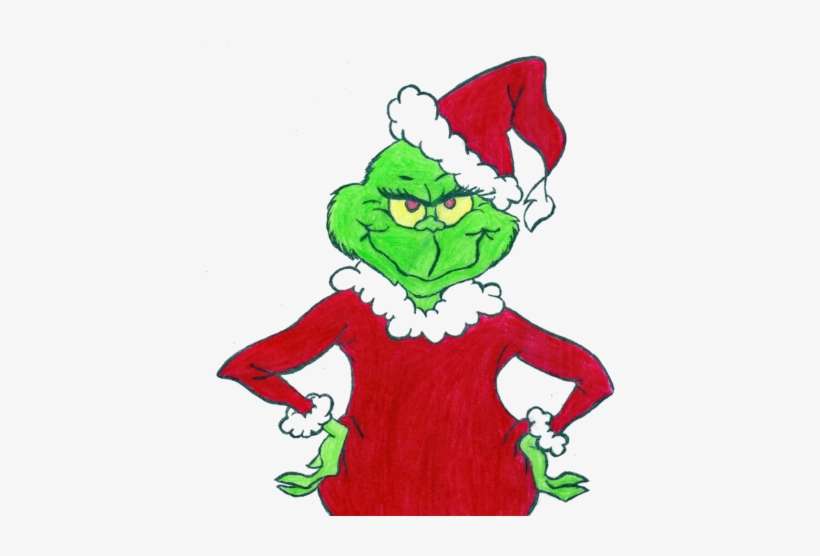 Grinch Stealing Lights svg Dxf Png Eps Pdf Cricut Silhouette Craft