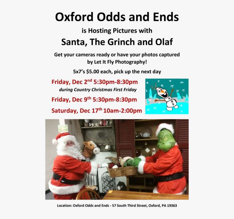 Photos With Santa, The Grinch And Olaf - Samsung Electronics, transparent png download