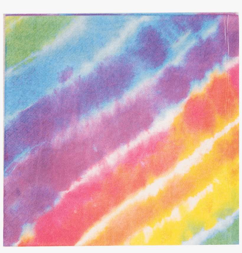 Tie Dye Party Napkins, 16ct, transparent png download