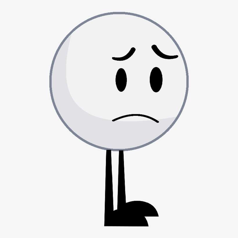 Pingpong Ball - Bfdi Ping Pong Ball, transparent png download
