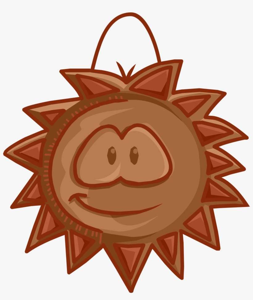 Terracotta Sun - Png - Club Penguin Sun, transparent png download