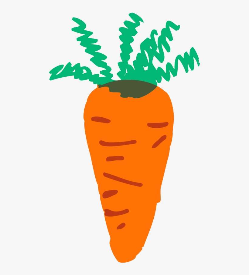 Carrot 20clip 20art - 2 Nut Milk Pulp Strainer Bags Xl Extra Large (1 Gal), transparent png download