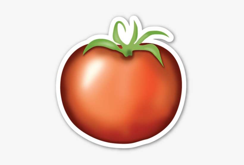 Tomato Emoji Food, Emoji Stickers, Emojis, The Emoji, - Emojis De Lua Png, transparent png download