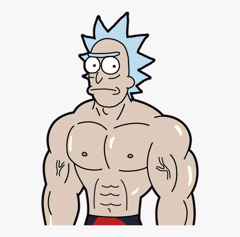 Beefcake Rick - Rick And Morty Weapon, transparent png download