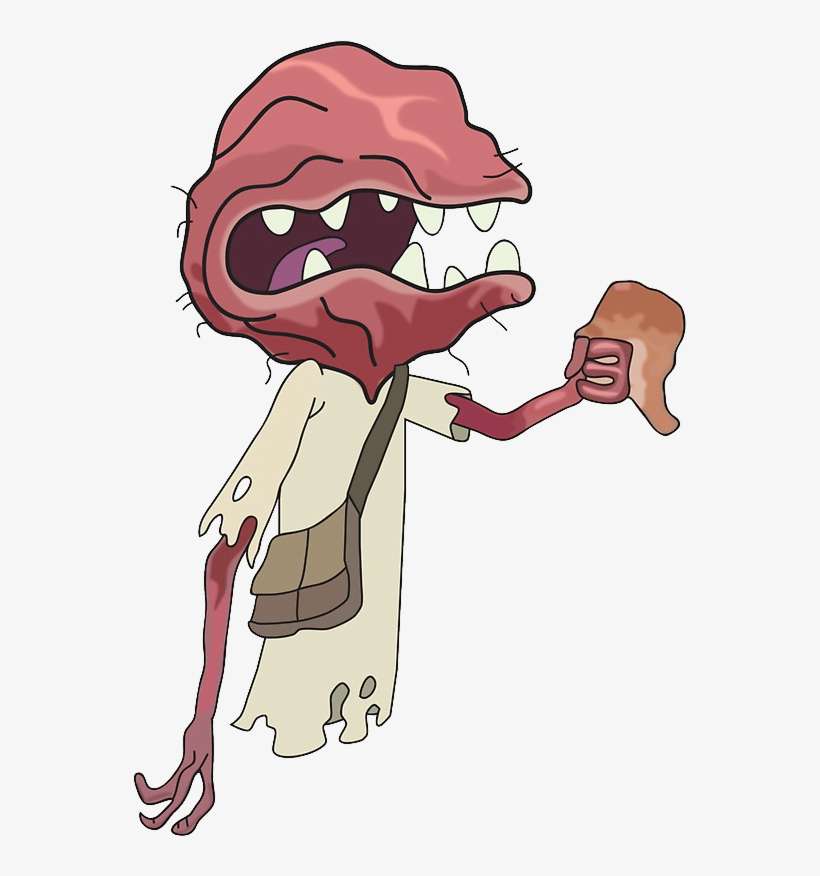 Monster Rick And Morty Png Png Image Transparent Png Free Download On Seekpng