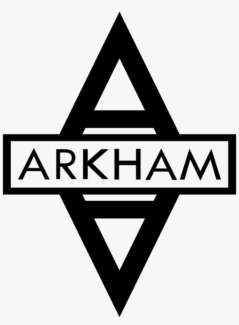 Resultado De Imagem Para Arkham Logo - Arkham Asylum Logo, transparent png download