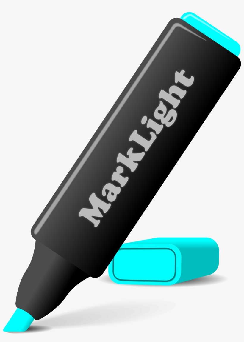 Clip Art Black And White Stock Blue Highlighter With - Hector Pieterson Memorial, transparent png download