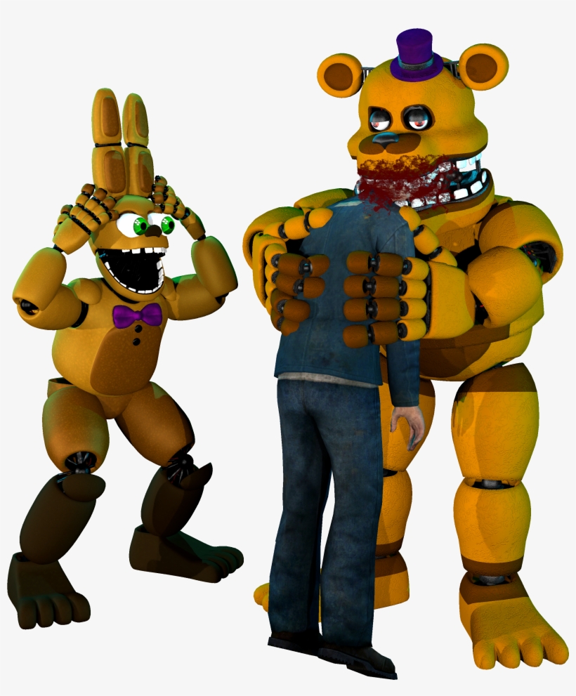 Artwork[gmod] Fredbear Loves The Crunch - Cartoon, transparent png download