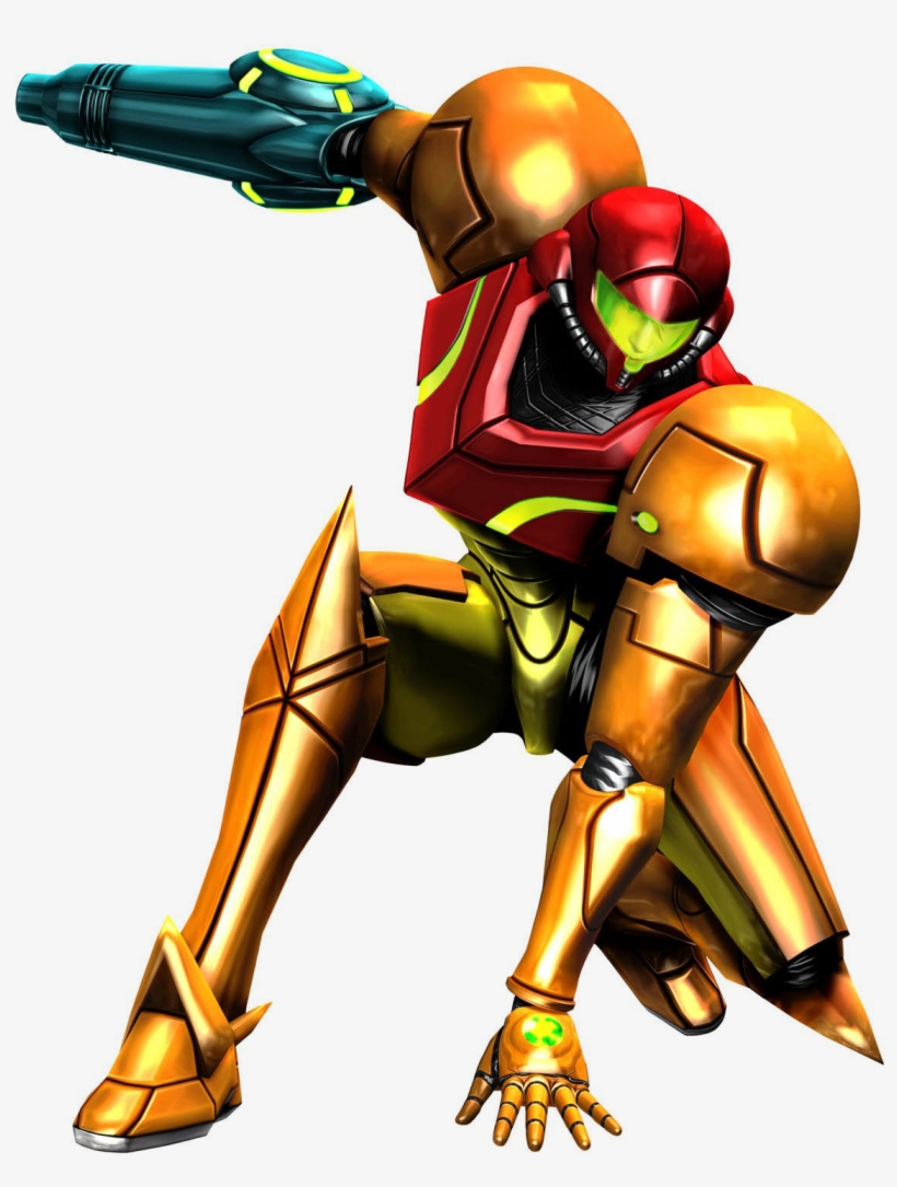 Image The United Organization - Pdp Wired Fight Pad For Wii U - Samus, transparent png download