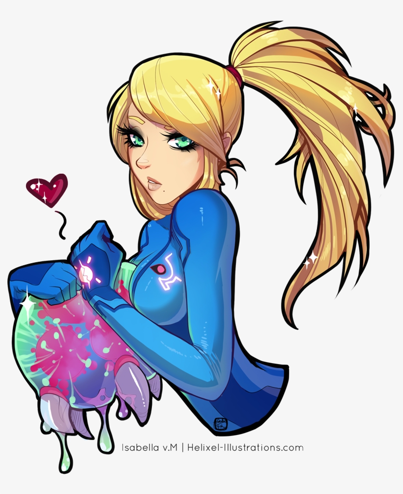 × - Samus And Metroid, transparent png download