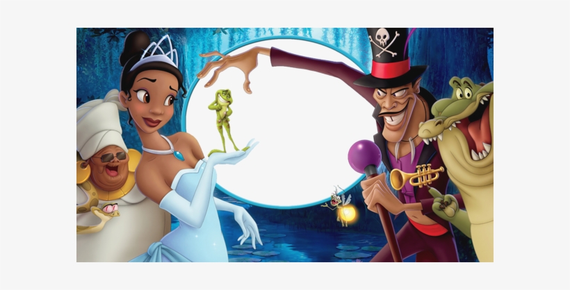 Princess Tiana Kids Png Frame - Princess And The Frog 2009, transparent png download