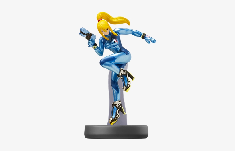 Zero Suit Samus - Amiibo Zero Suit Samus, transparent png download