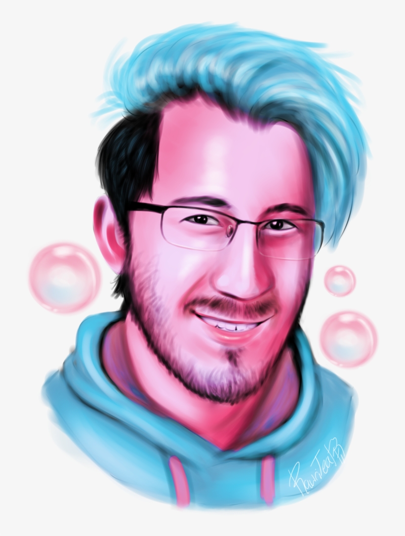 Bubblegum Markiplier By Rawri-tea On Deviantart - Illustration, transparent png download