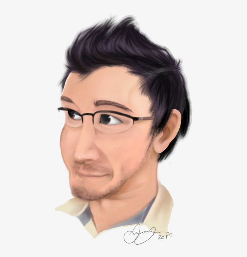 Svg Black And White Library Markiplier Practice By - Markiplier Face Png, transparent png download