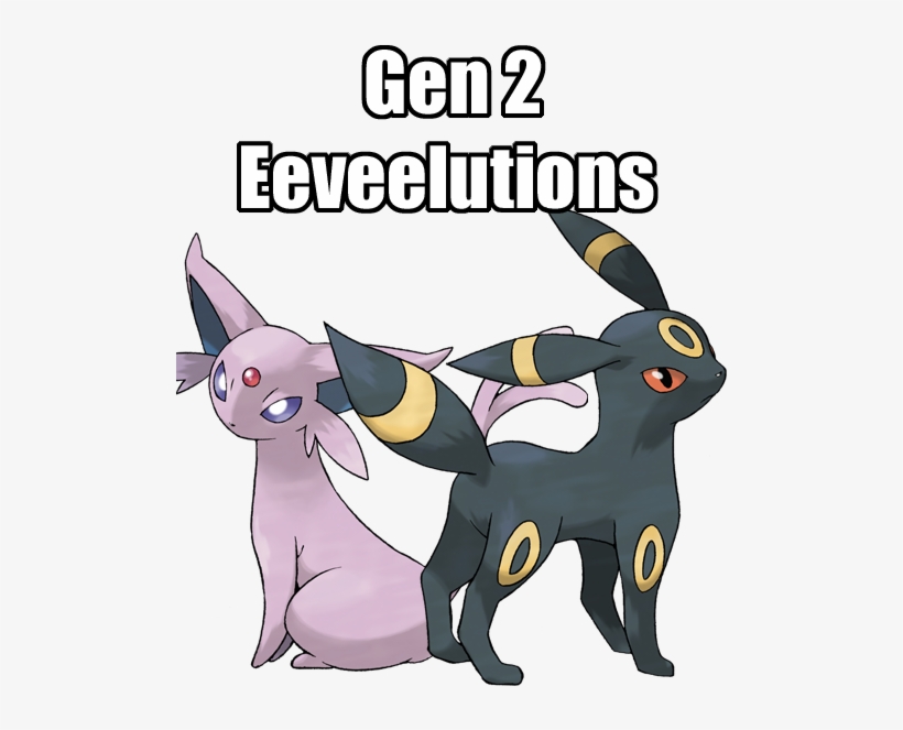 196 - Espeon - Pokemon Umbreon, transparent png download