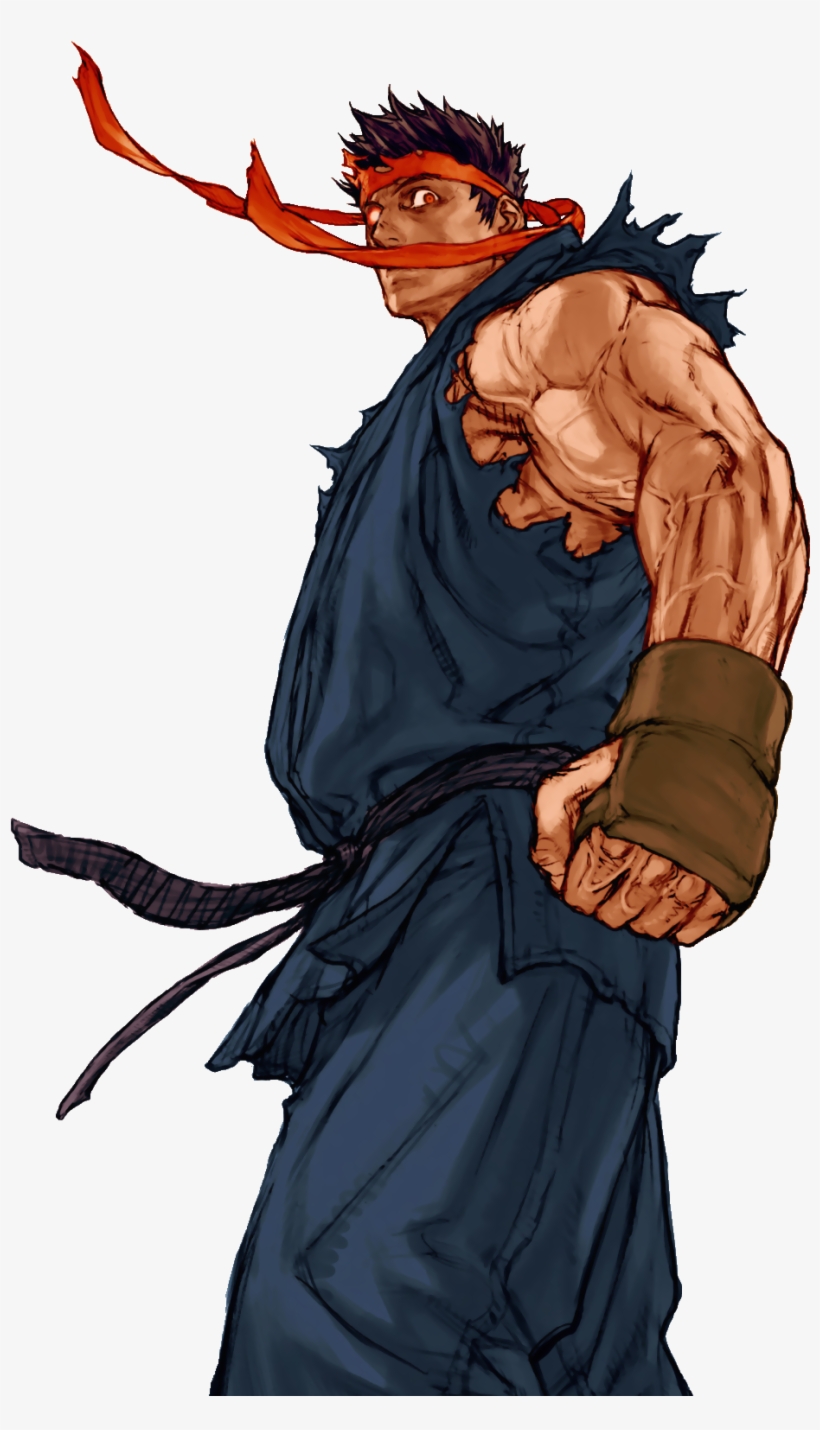 Evil Ryu - Evil Ryu Monster Hunter, transparent png download