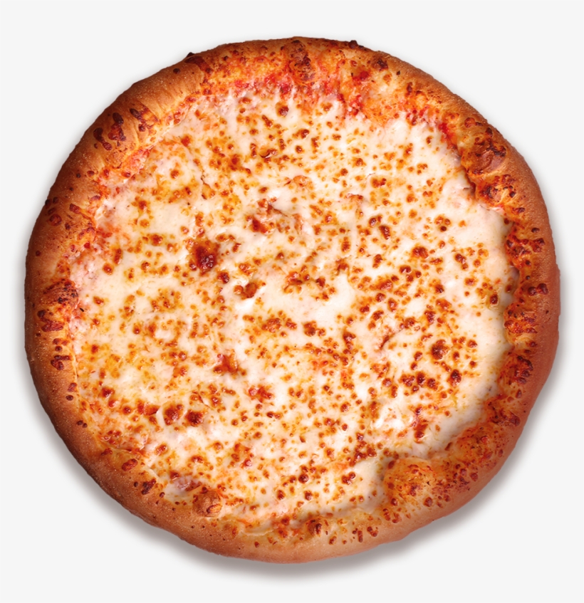 Cheese Pizza - Cheese Pizza Top View Png, transparent png download