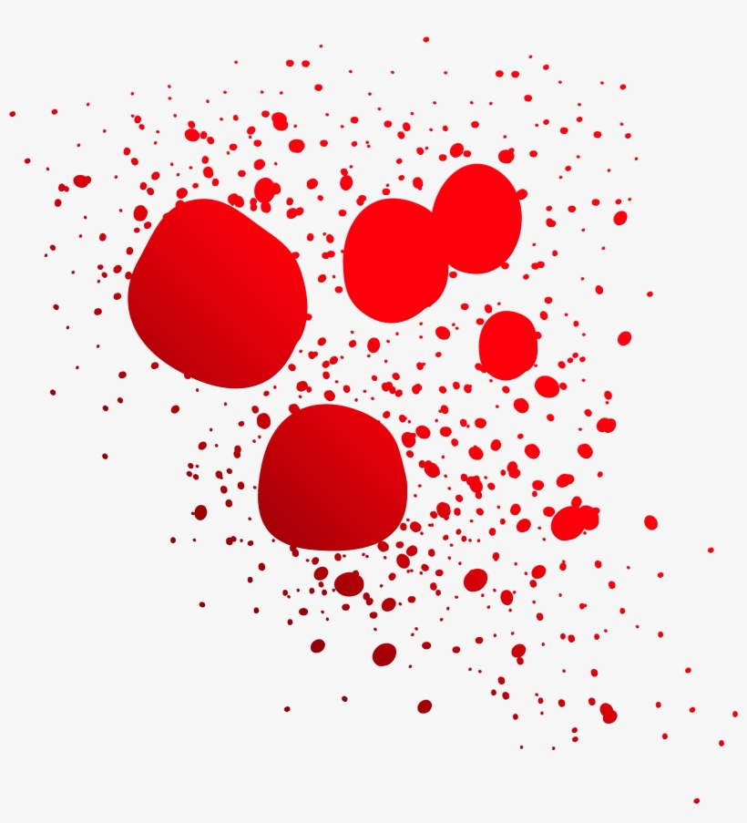 Free Blood Drops Png - Blood, transparent png download