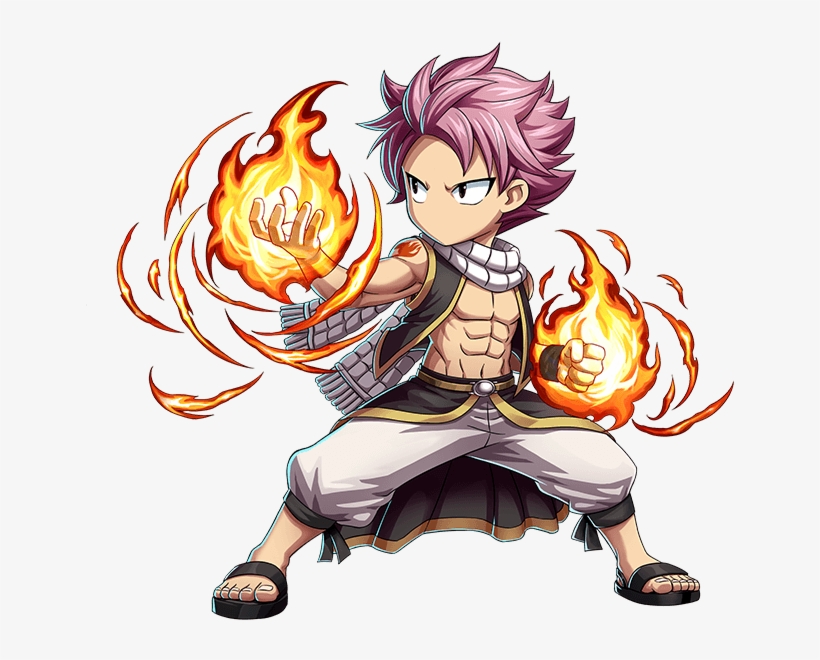 Natsu Dragneel 7 Brave Frontier Wiki Fandom Powered - Brave Frontier, transparent png download
