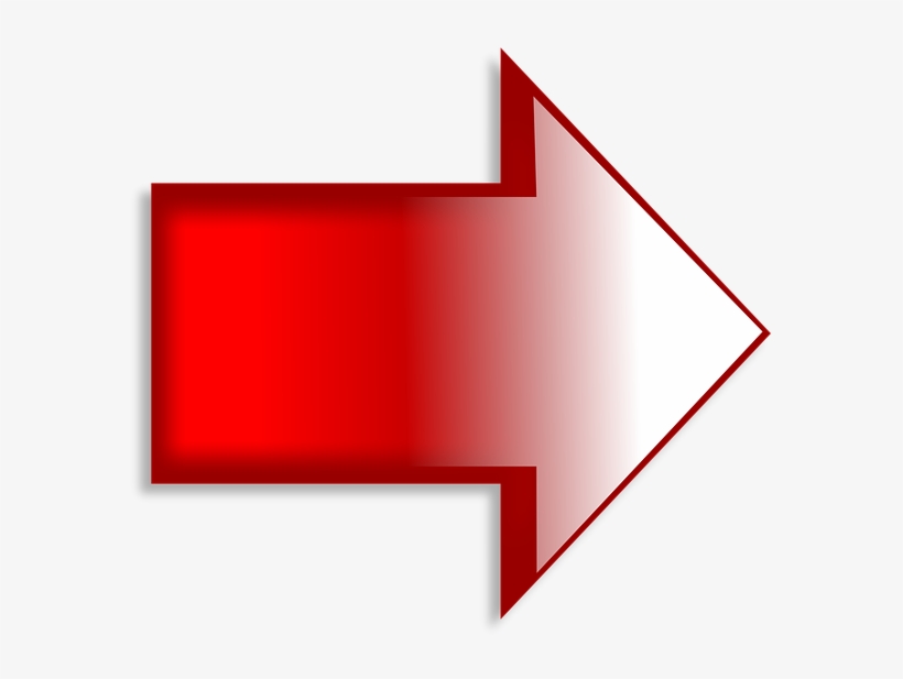 Flecha Roja Derecha - Mũi Tên Đỏ, transparent png download