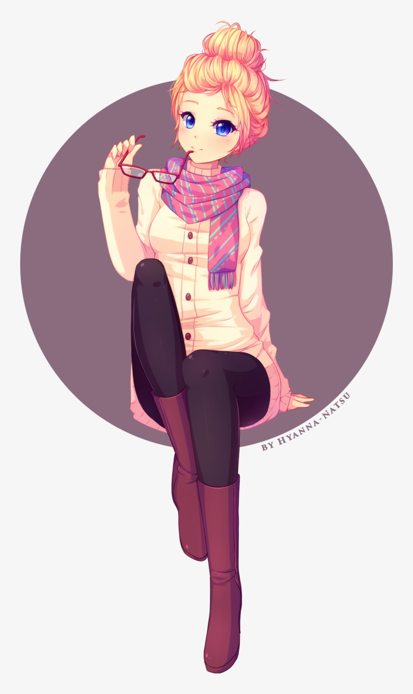 Erika [speedpaint] By Hyanna-natsu - Anime Girl Blonde Weak, transparent png download