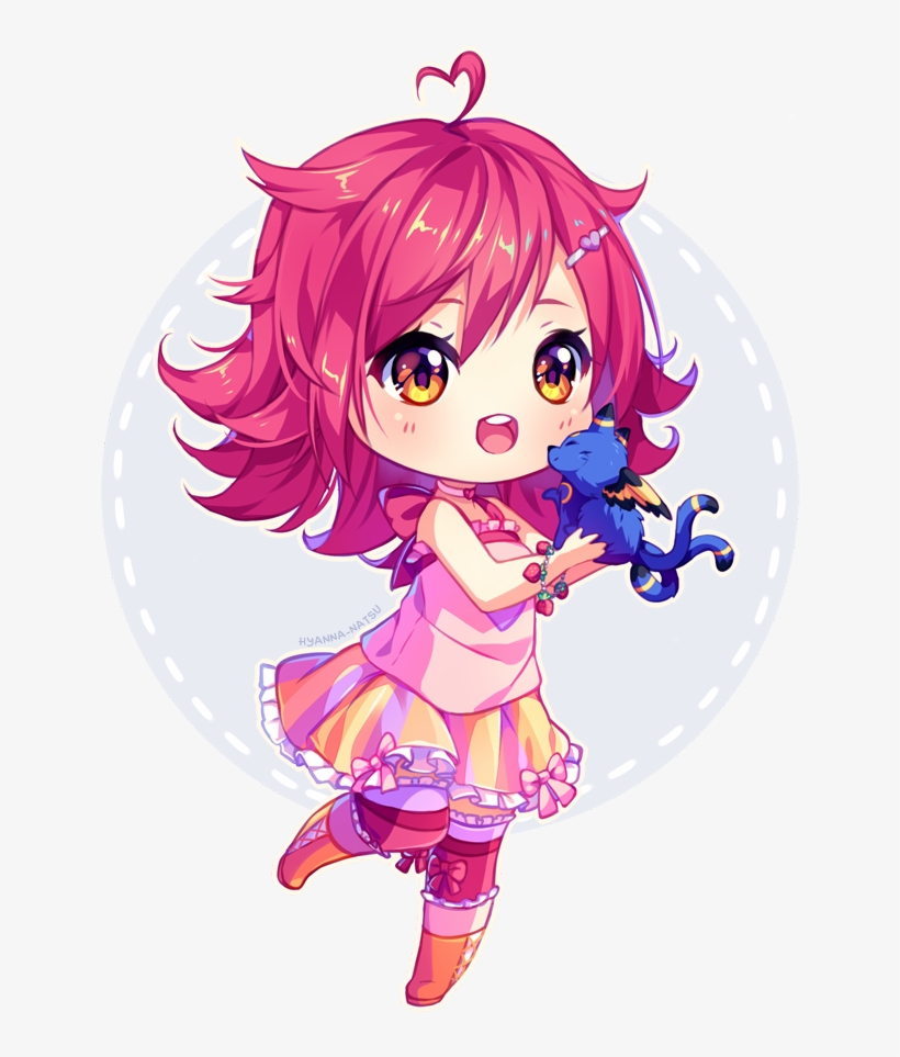 Graphic Library Download Video Commission Happy By - Hyanna Natsu Chibi Cel, transparent png download