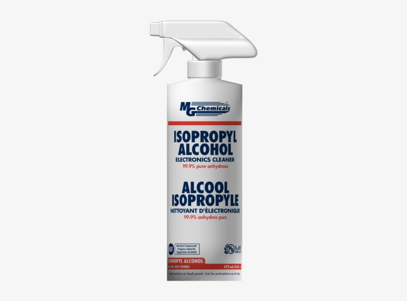 824 4l-290 - Mg Chemicals 824 99.9% Isopropyl Alcohol Liquid Cleaner, transparent png download