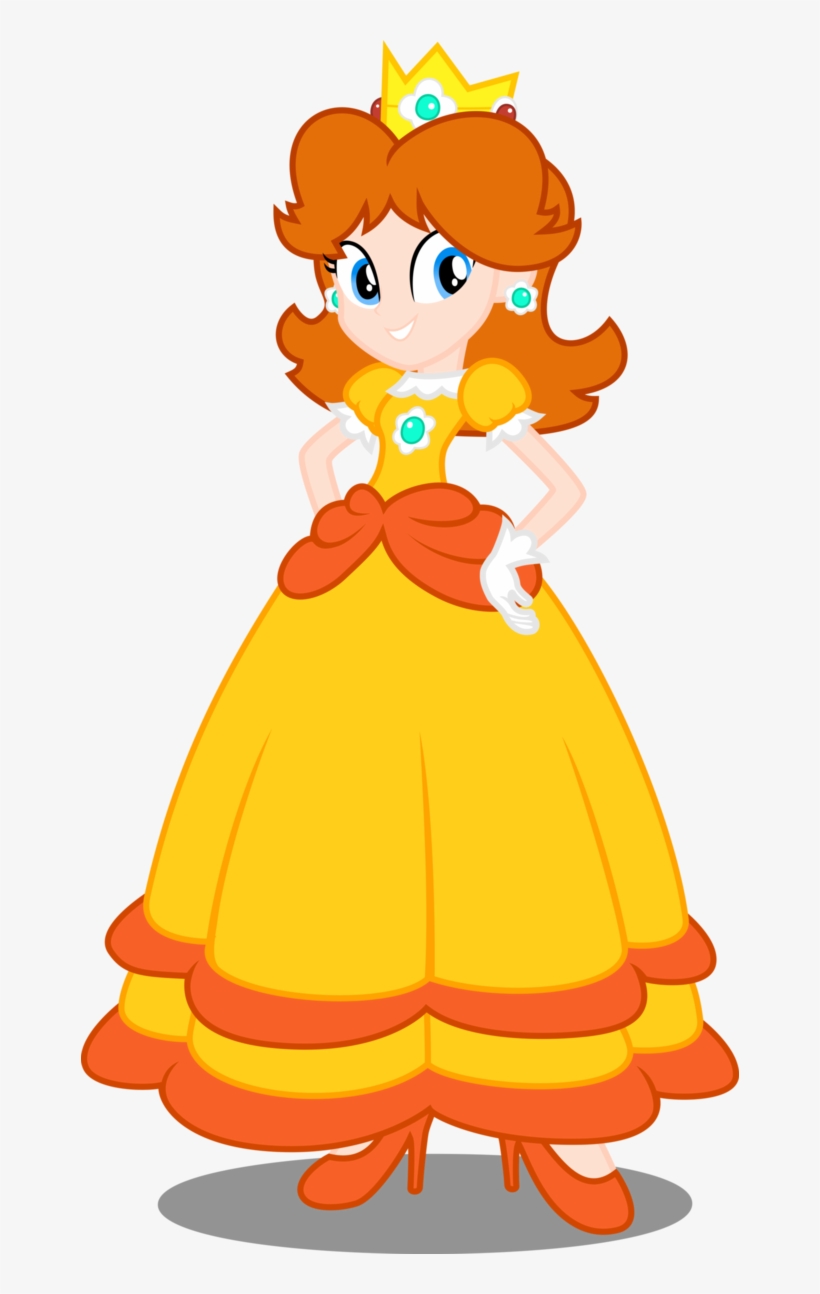 In Equestria Girls Style By Canterlotian - Princess Daisy Equestria Girls, transparent png download