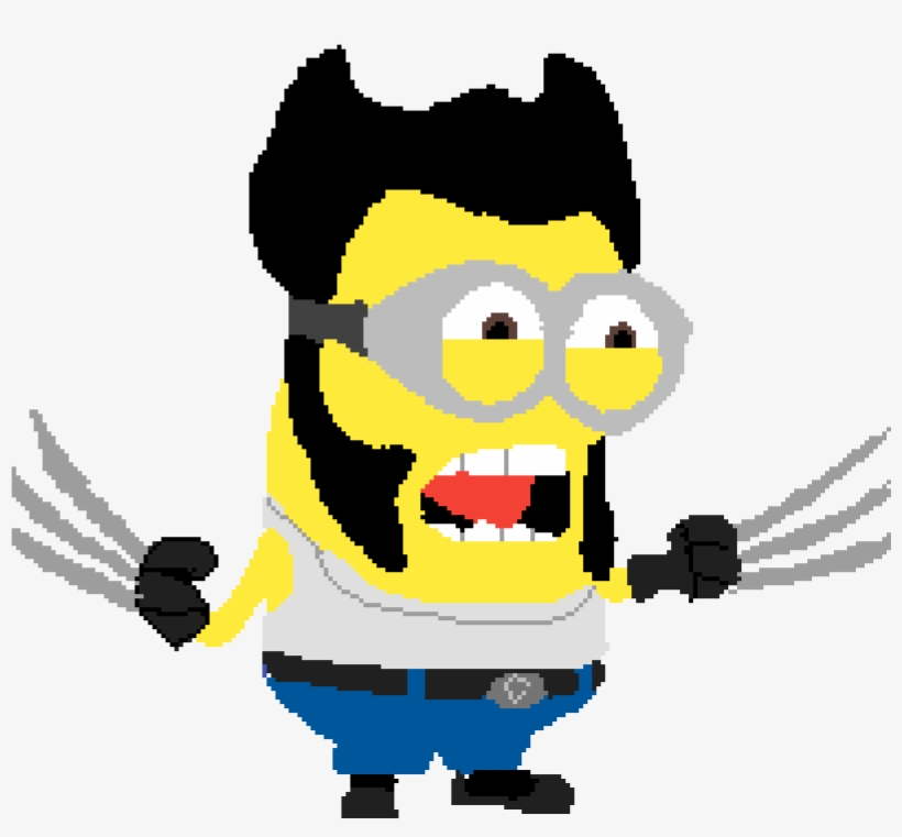 Wolverine Minion - Despicable Me, transparent png download