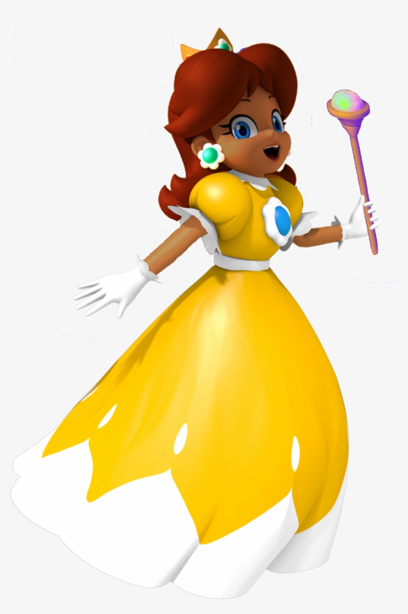 Princess Daisy And Theprincess Daisy Mario Party - Super Mario Rosalina Daisy, transparent png download