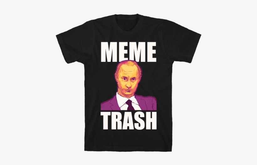 Meme Trash Vladimir Putin Mens T-shirt - Neville Bartos No Cash, transparent png download
