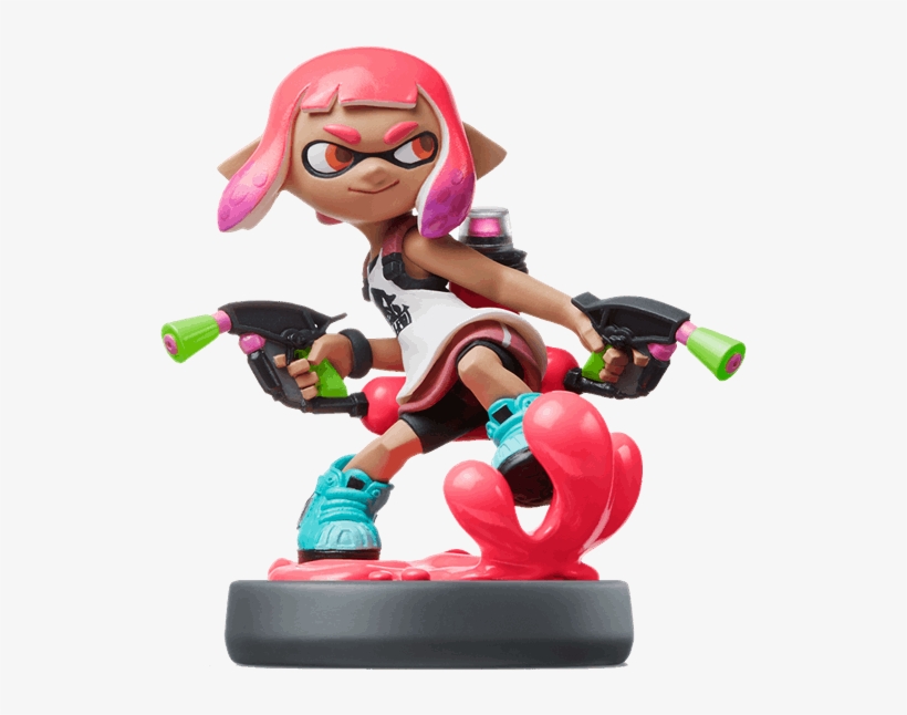 Splatoon 2 Launches On July 21st Alongside The New - Amiibo Splatoon Inkling Girl, transparent png download